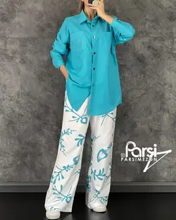 بلوز شلوار هاوایی