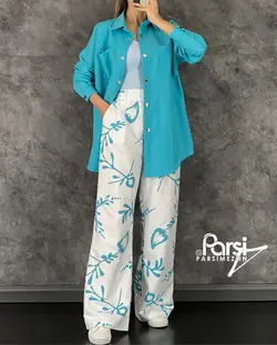 بلوز شلوار هاوایی