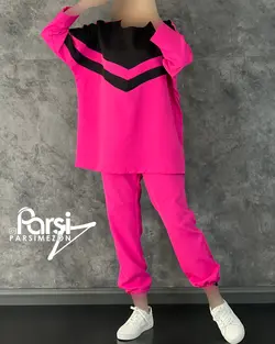 تونیک شلوار دورنگ