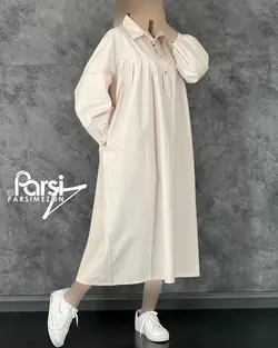 پیراهن یقه‌دار