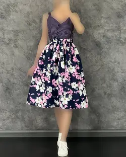 سارافون کوتاه طرحدار