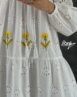 پیراهن خامه دوزی