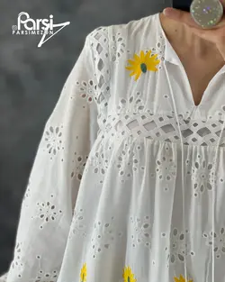 پیراهن خامه دوزی