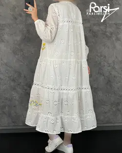 پیراهن خامه دوزی