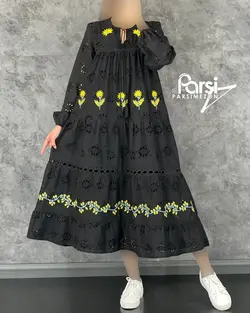 پیراهن خامه دوزی