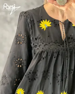 پیراهن خامه دوزی