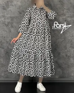 پیراهن هندسی