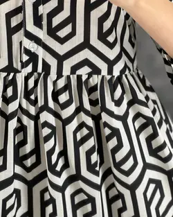 پیراهن هندسی