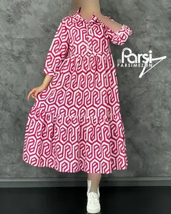 پیراهن هندسی