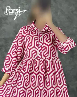 پیراهن هندسی