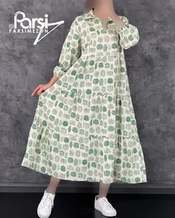 پیراهن برگی