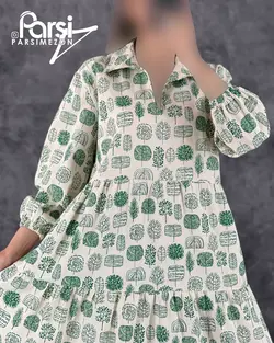 پیراهن برگی