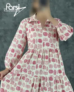 پیراهن برگی