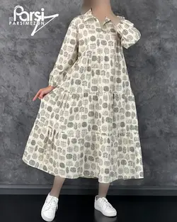 پیراهن برگی