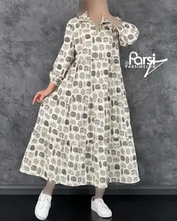 پیراهن برگی