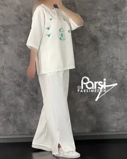 بلوز شلوار پرنده