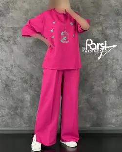 بلوز شلوار پرنده