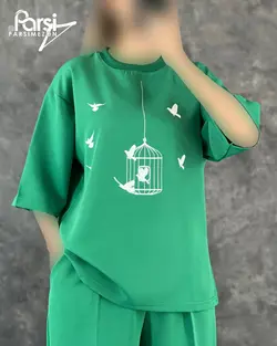 بلوز شلوار پرنده