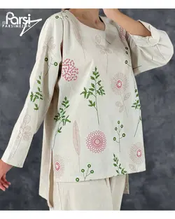 بلوز شلوار طرحدار
