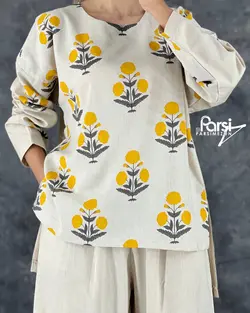 بلوز شلوار طرحدار