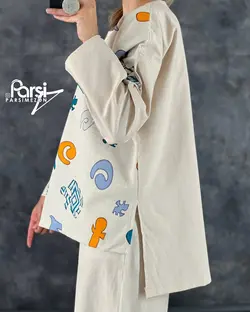 بلوز شلوار طرحدار