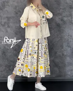 بلوز دامن کد۱۶۱۱