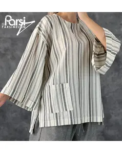 بلوز شلوار راه‌راه