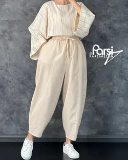 بلوز شلوار راه‌راه