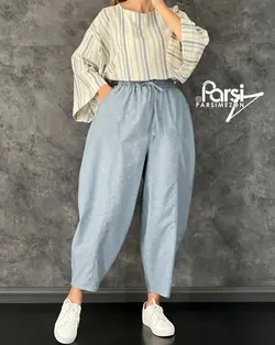 بلوز شلوار راه‌راه