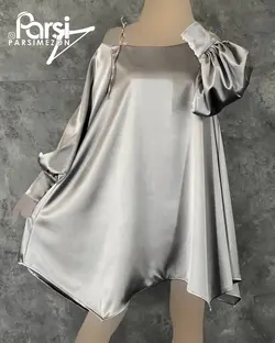 پیراهن ساتن بانمک