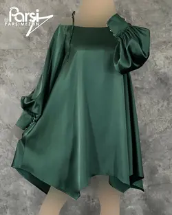 پیراهن ساتن بانمک