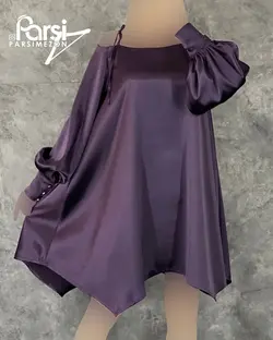 پیراهن ساتن بانمک