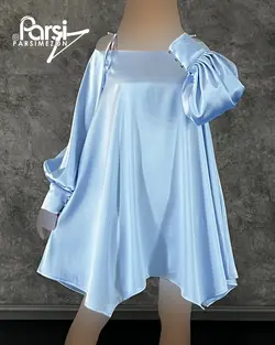 پیراهن ساتن بانمک