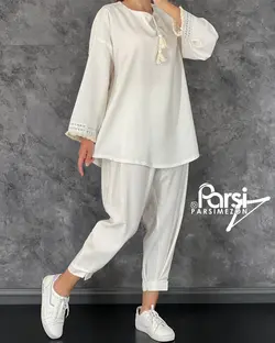 بلوز شلوار آینه‌کاری