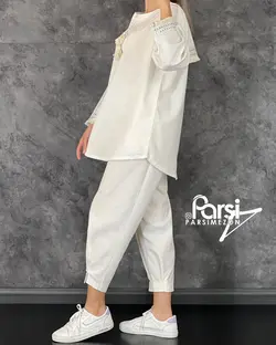 بلوز شلوار آینه‌کاری
