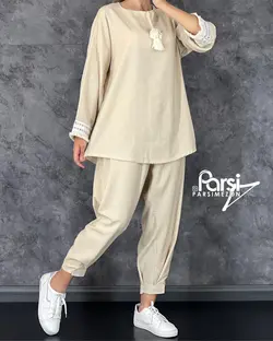 بلوز شلوار آینه‌کاری