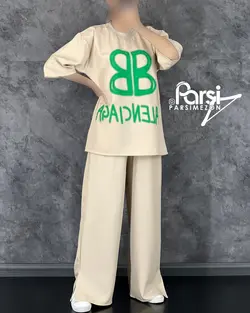 بلوز شلوار چاکدار