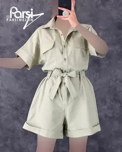 سرهمی لینن شلوارکی