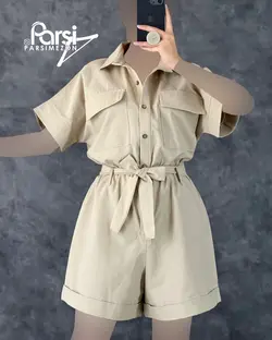 سرهمی لینن شلوارکی