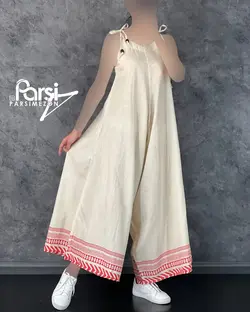 ساحلی شلواری لینن