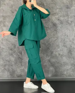 مانتو شلوار کارگو