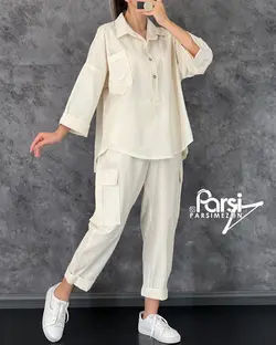 مانتو شلوار کارگو