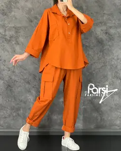 مانتو شلوار کارگو