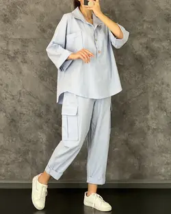 مانتو شلوار کارگو