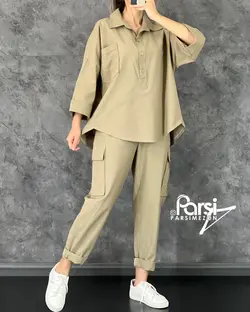 مانتو شلوار کارگو