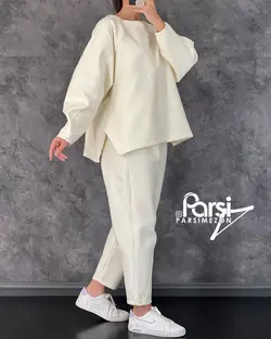 بلوز شلوار ساده