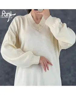 پیراهن بافت یقه هفت