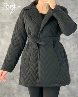 کاپشن کوتاه مشکی