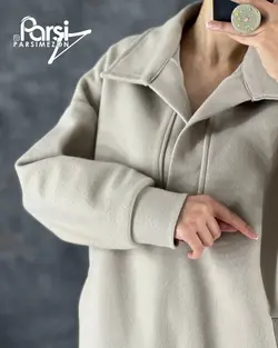 لانگ یقه‌دار