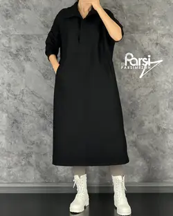 لانگ یقه‌دار